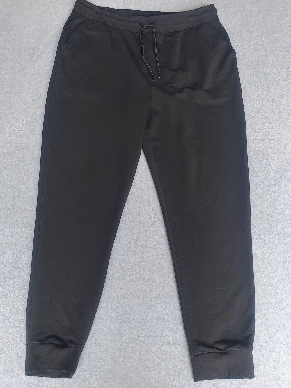 Athletic Works Black Men's Jogger Sweatpants